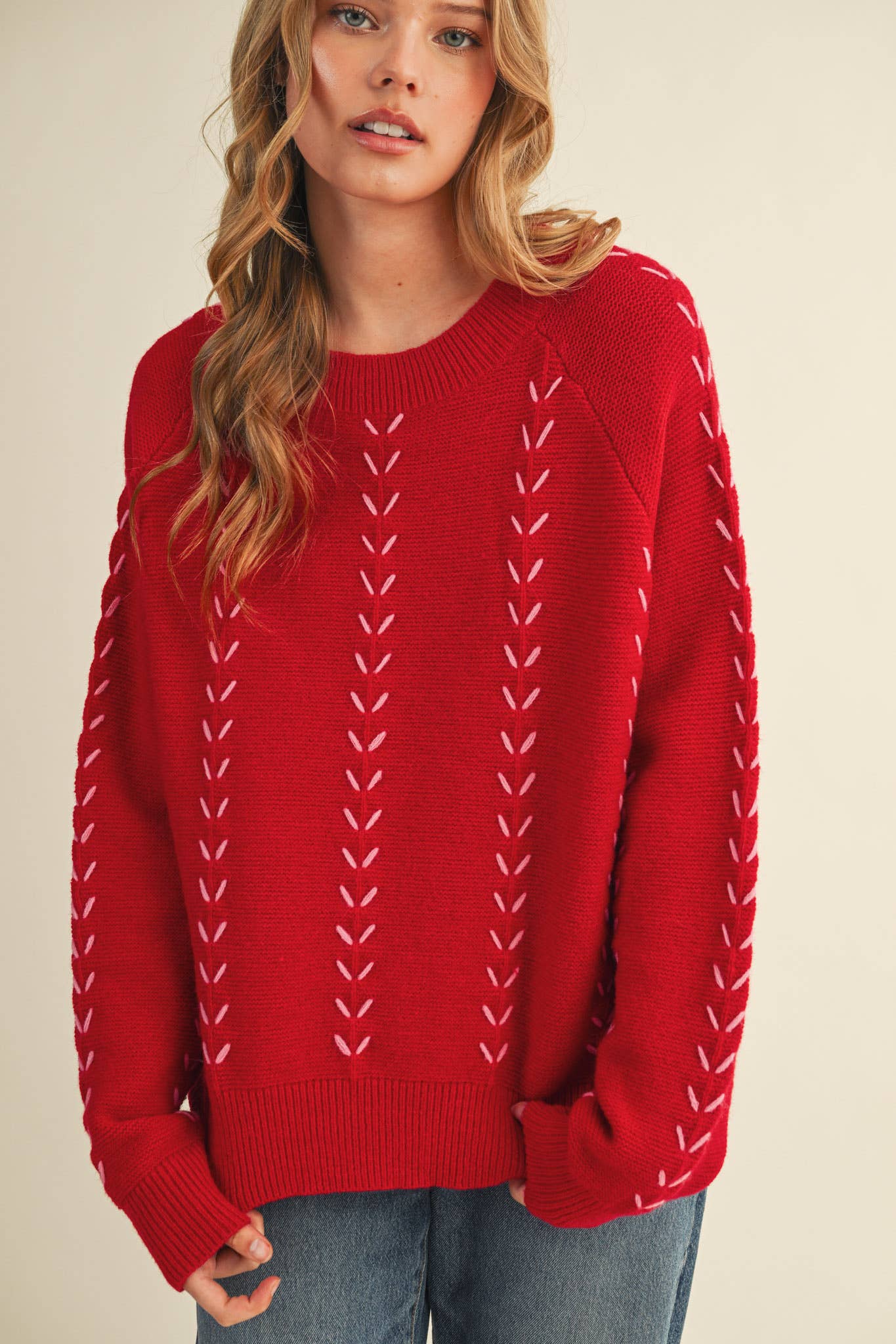 The Holly Stitch Sweater