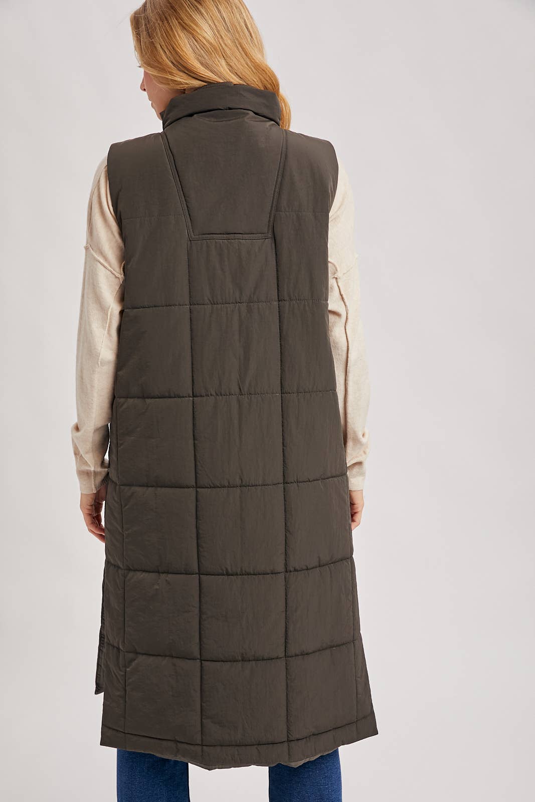 Long Puffer Vest