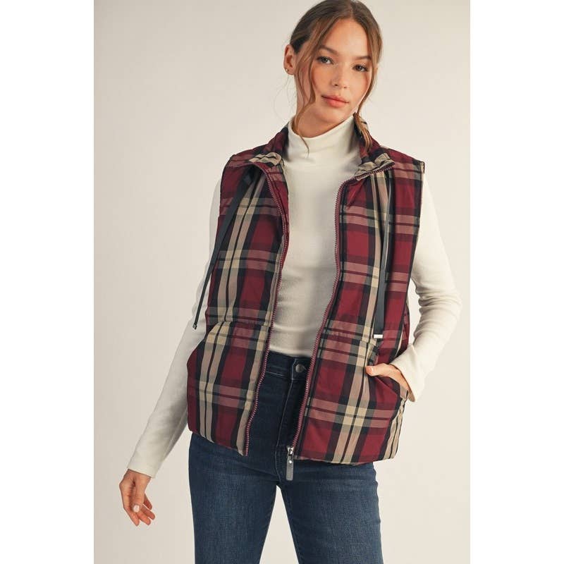 The Bridlewood Plaid Vest