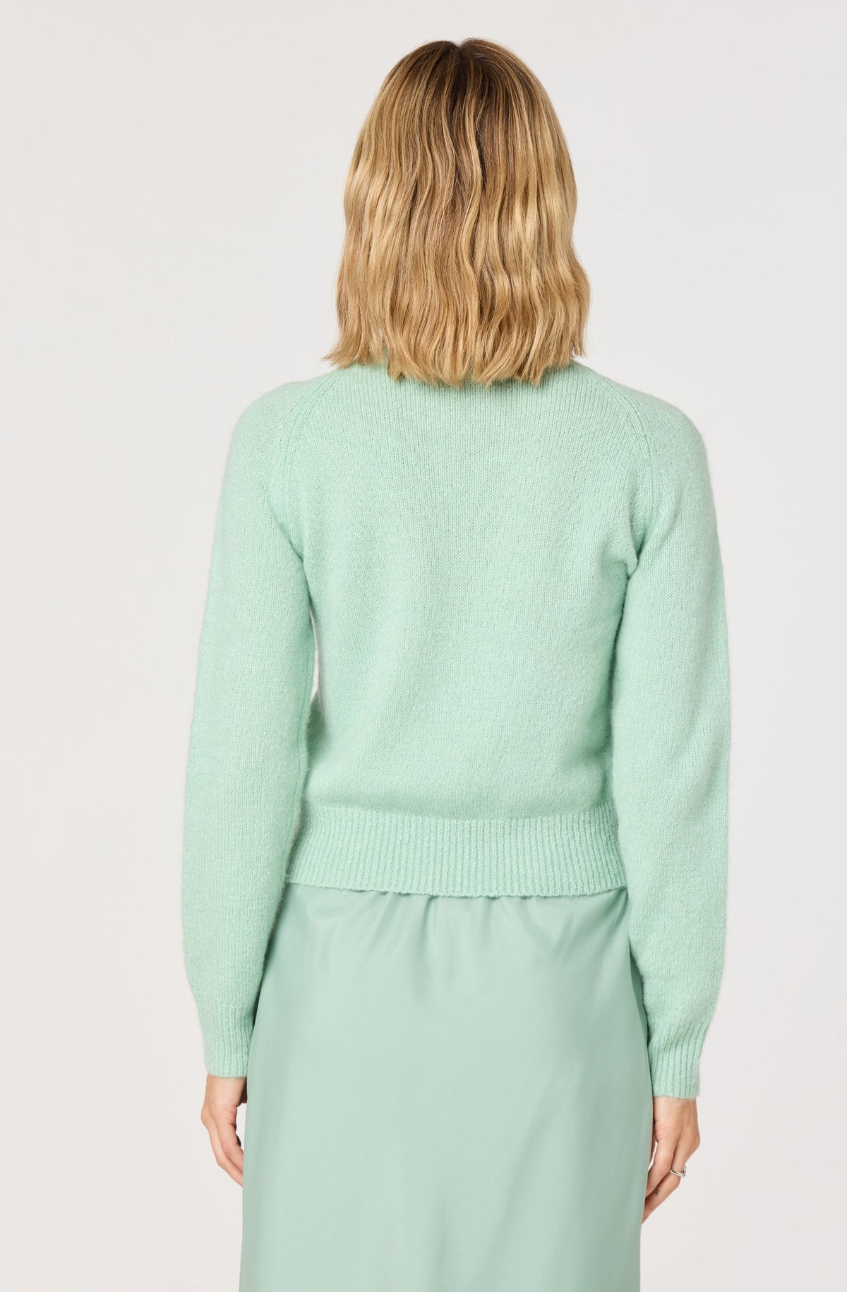 Bridgett Crewneck Sweater - alternate product view at Vogue Villa