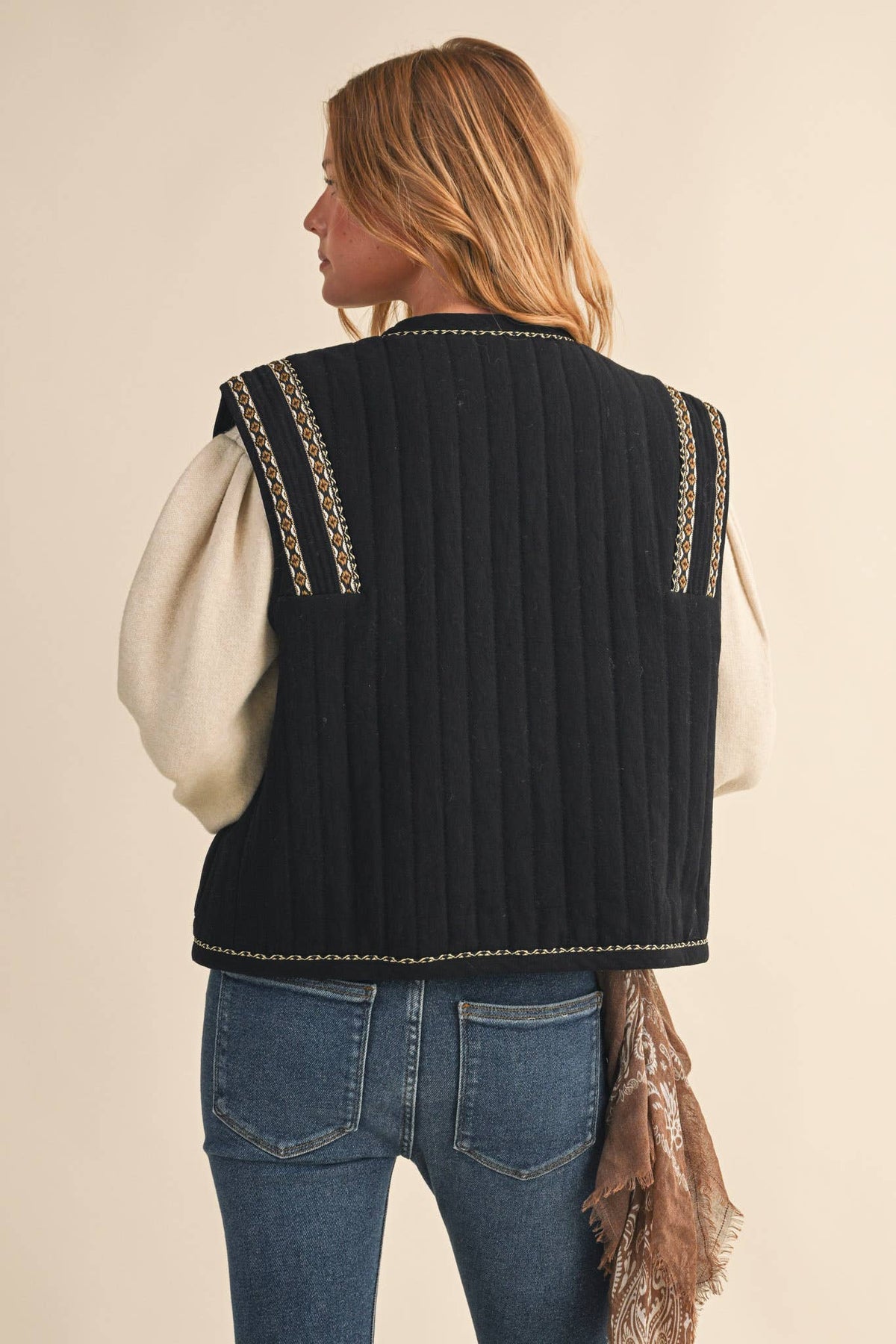 The Bridger Embroidered Vest