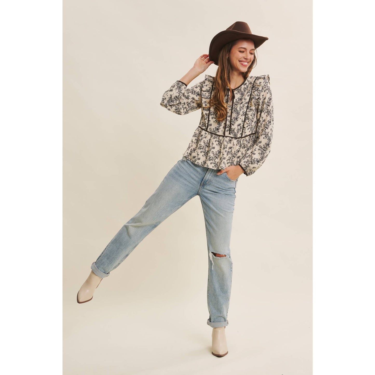 Savannah Floral Top