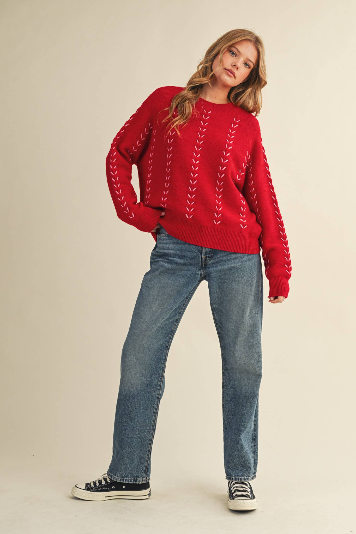 The Holly Stitch Sweater