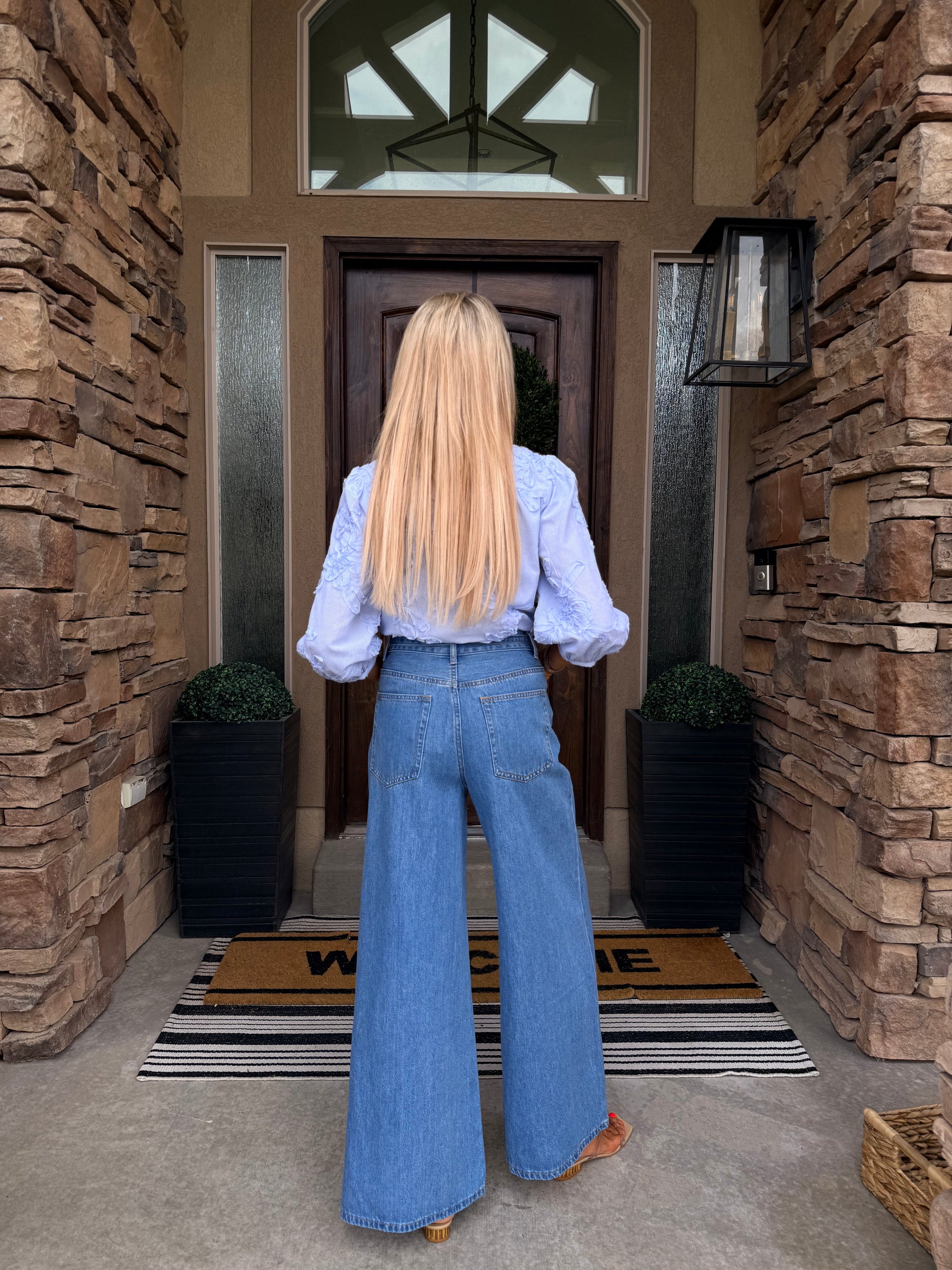 The Eleanor Blouse - alternate product view at Vogue Villa