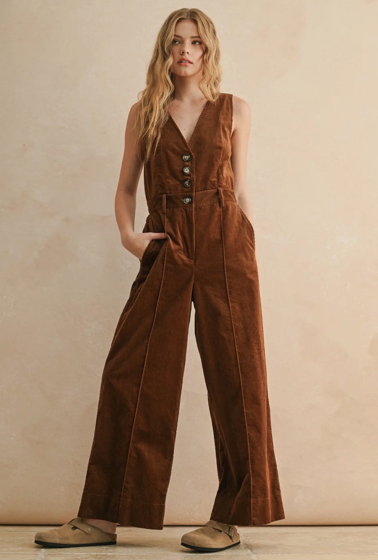 Corduroy Jumpsuit
