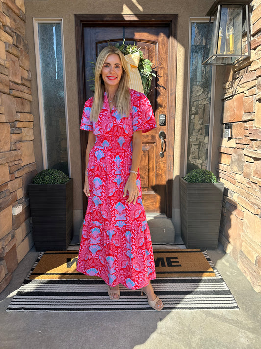 Catalina Floral Maxi Dress