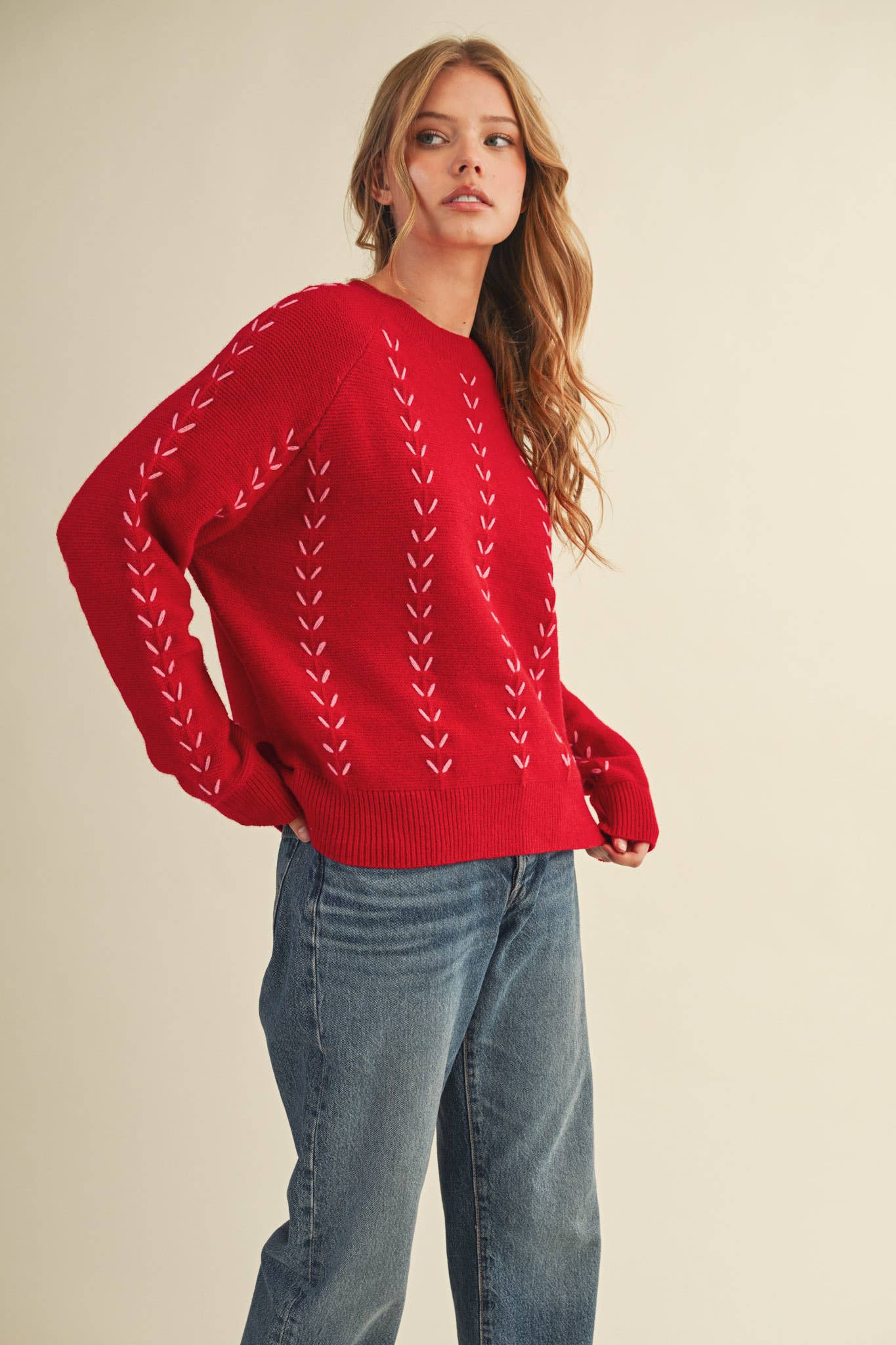 The Holly Stitch Sweater