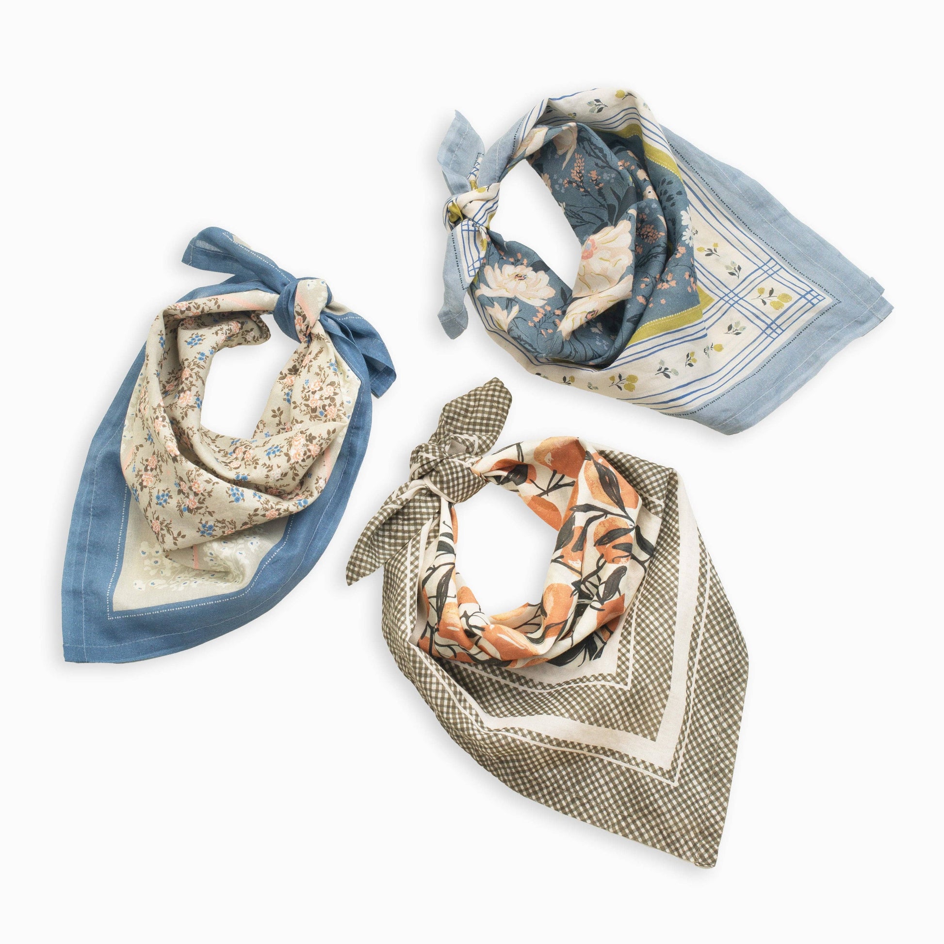 Ditsy Floral Bandana - alternate product view at Vogue Villa