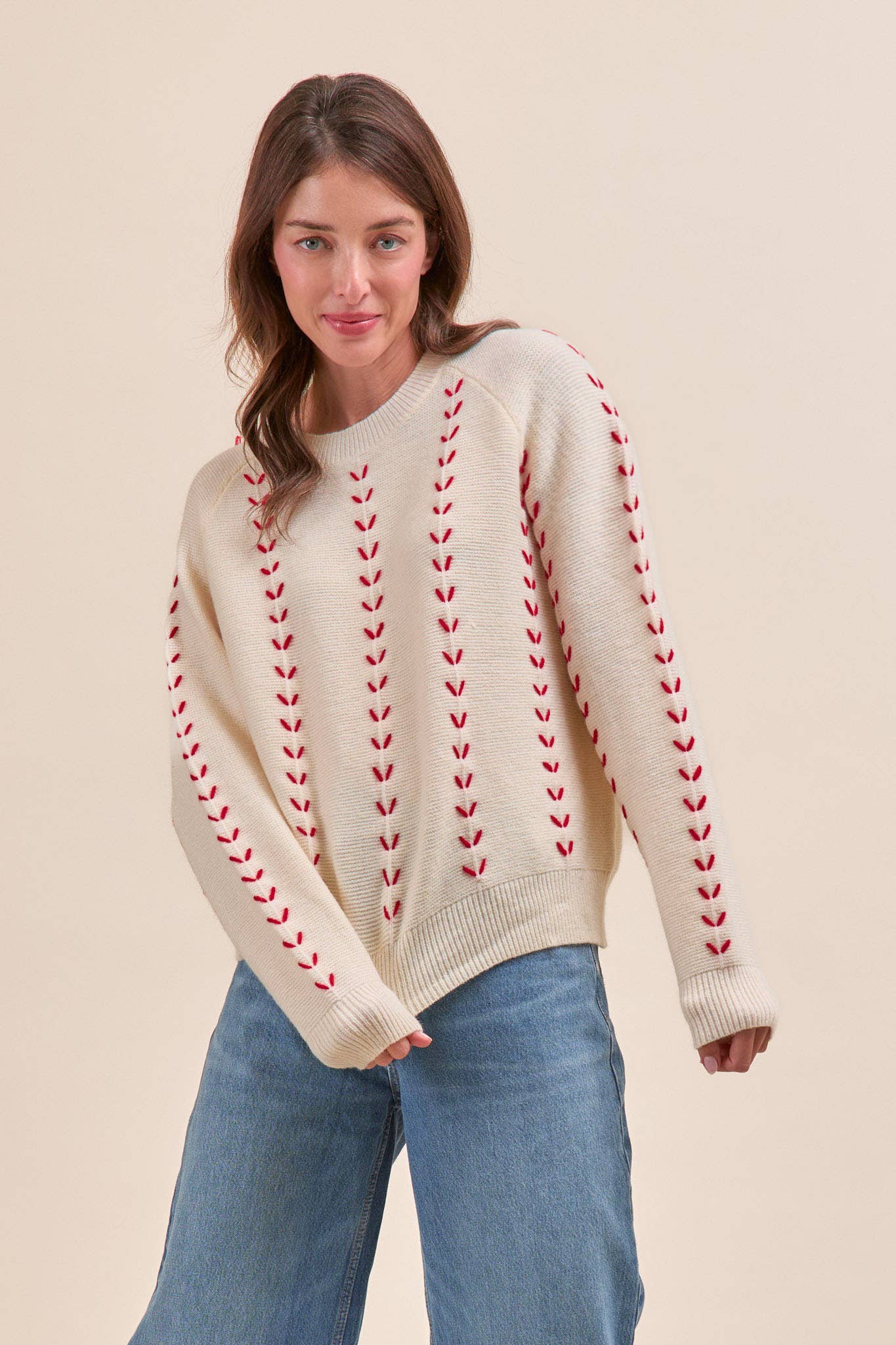 The Holly Stitch Sweater