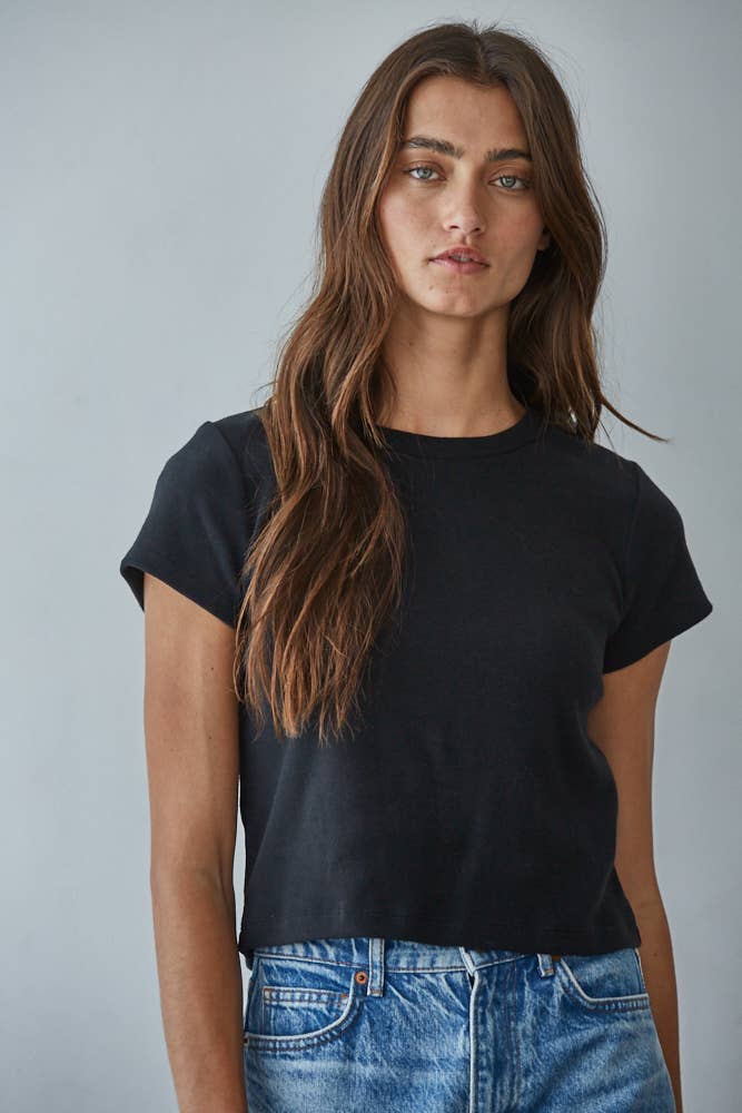 The Essential Tee - alternate product view at Vogue Villa