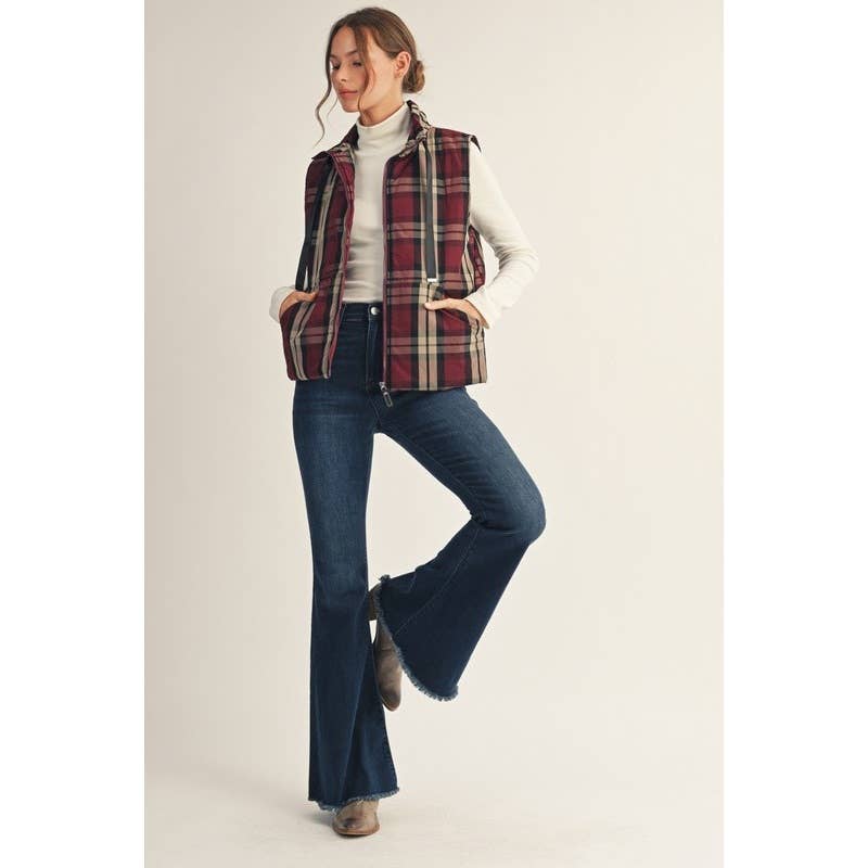 The Bridlewood Plaid Vest