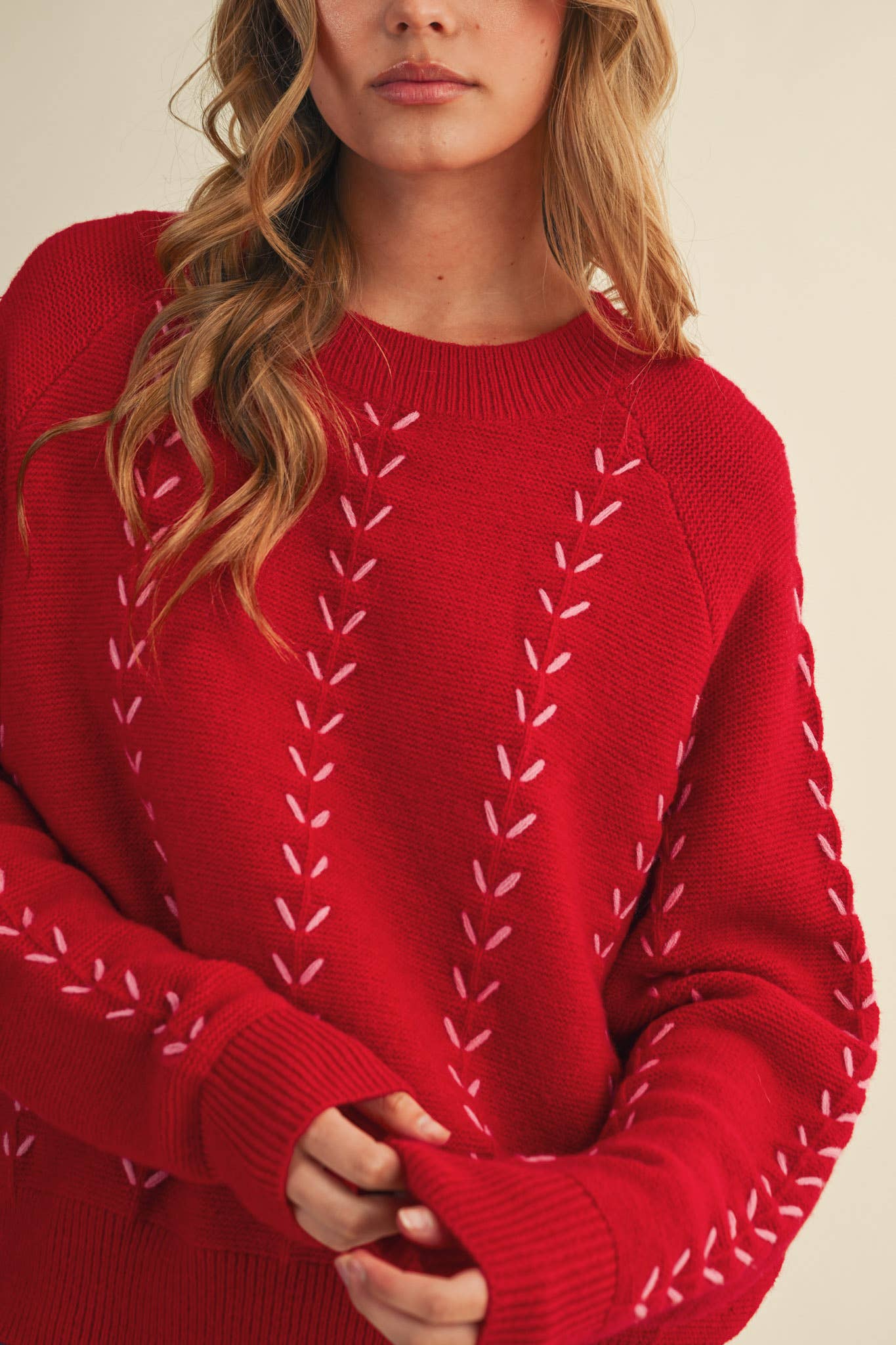 The Holly Stitch Sweater