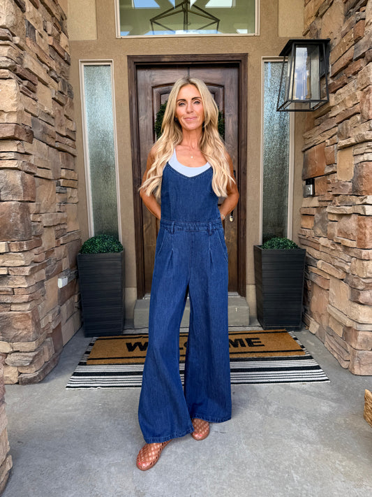 Brandi Denim Jumpsuit
