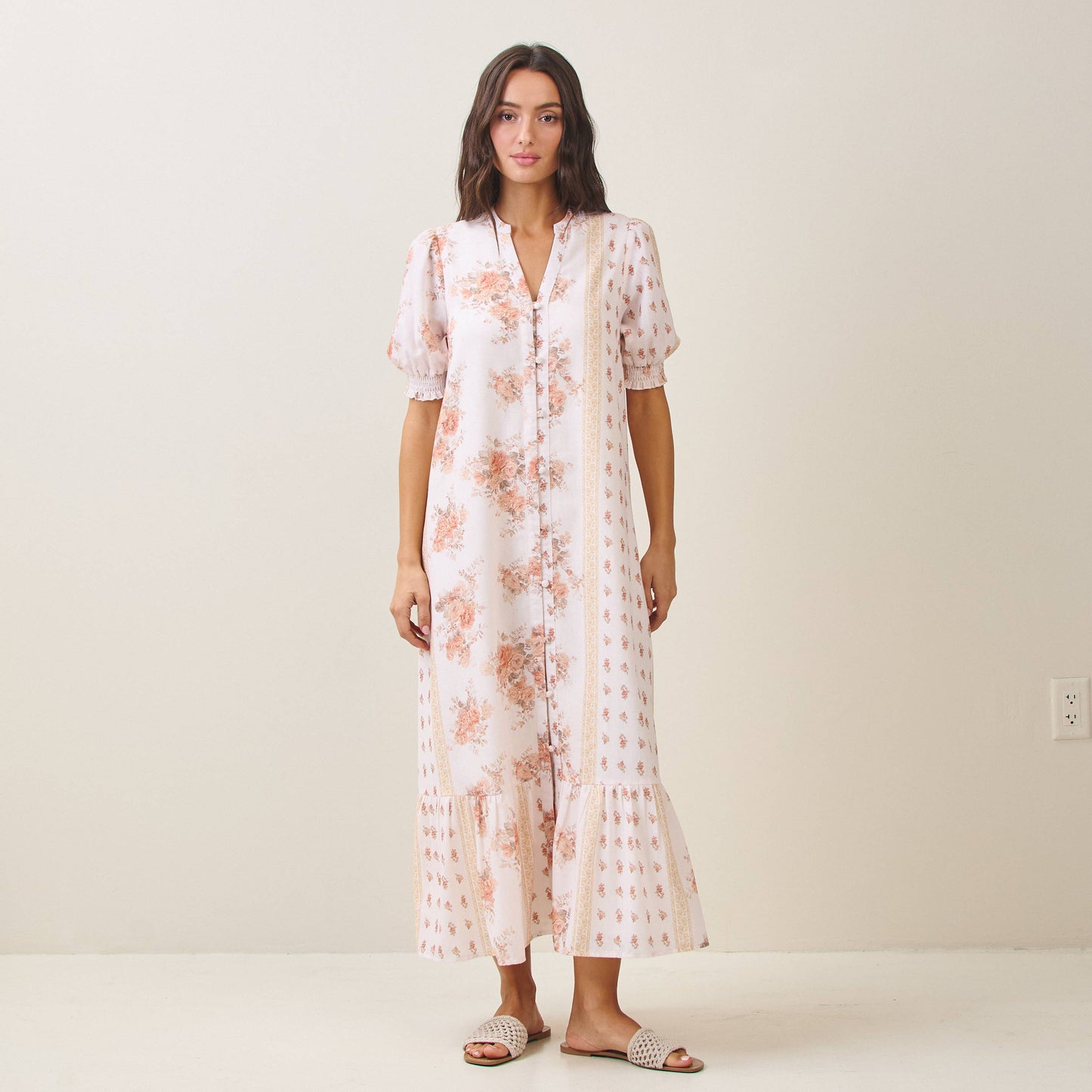 The Elsie Floral Midi Dress