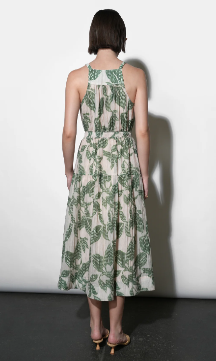 The Sienna Palm Dress - alternate product view at Vogue Villa