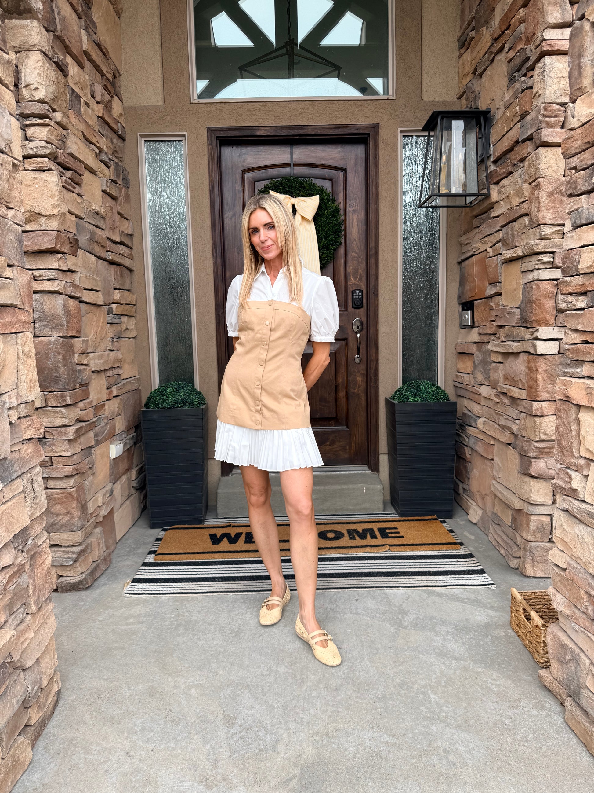 The Camille Pleated Mini at Vogue Villa