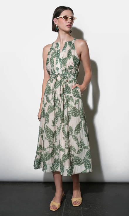 The Sienna Palm Dress at Vogue Villa
