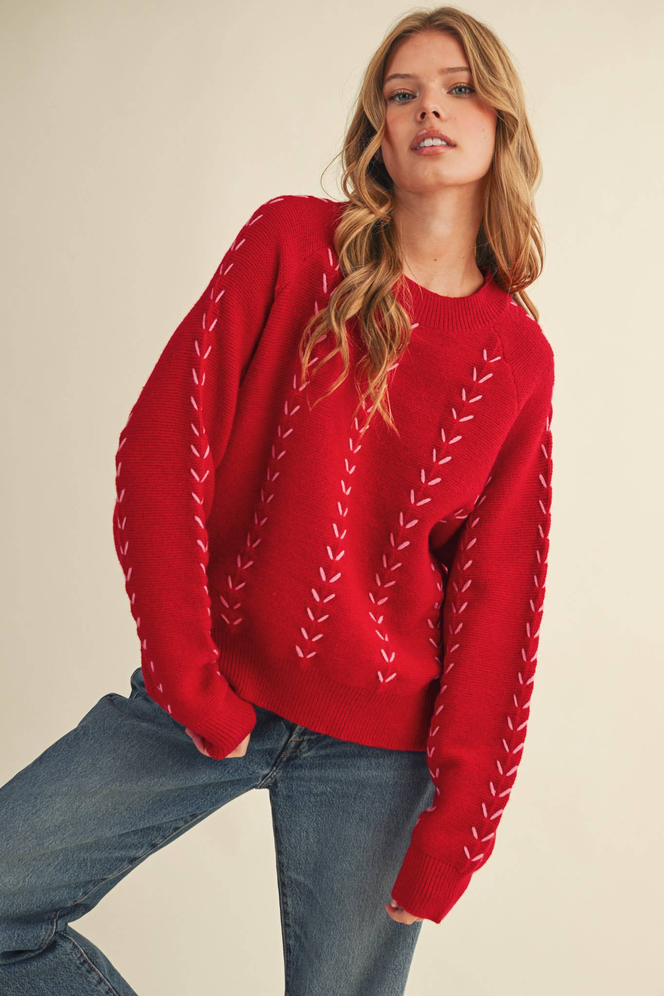 The Holly Stitch Sweater