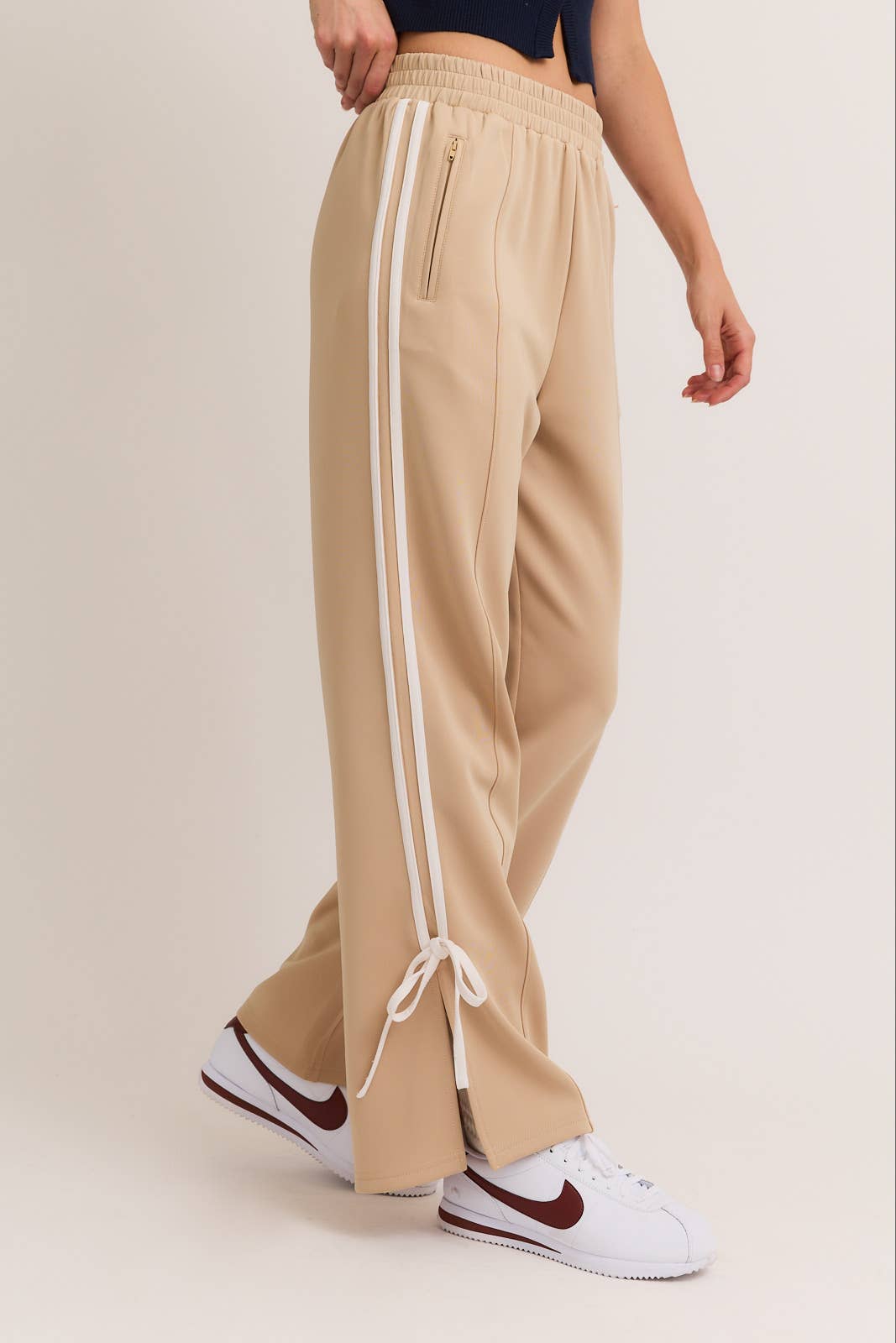 Bow Detail Track Pants