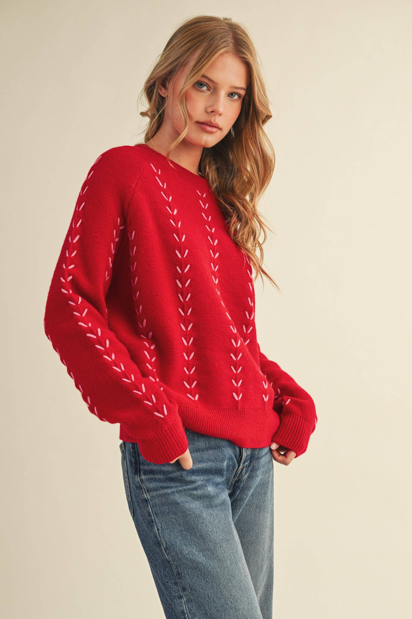 The Holly Stitch Sweater
