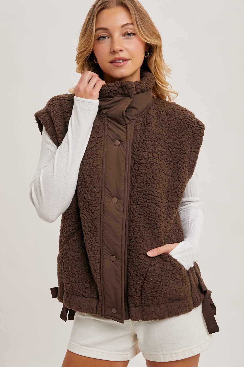 Fleece Sherpa Vest