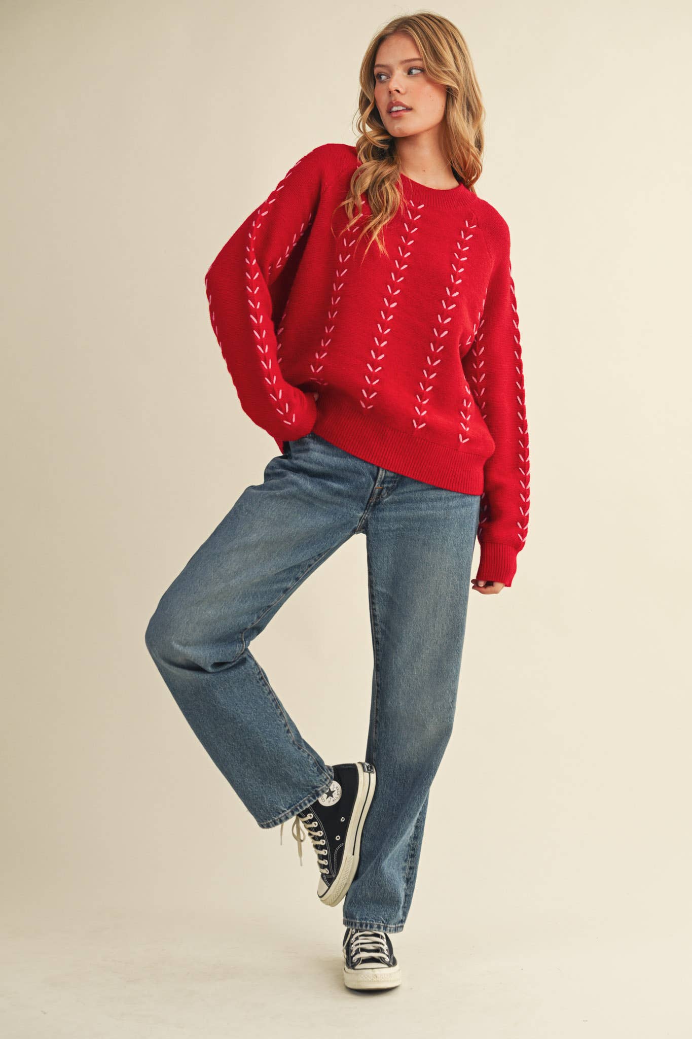 The Holly Stitch Sweater