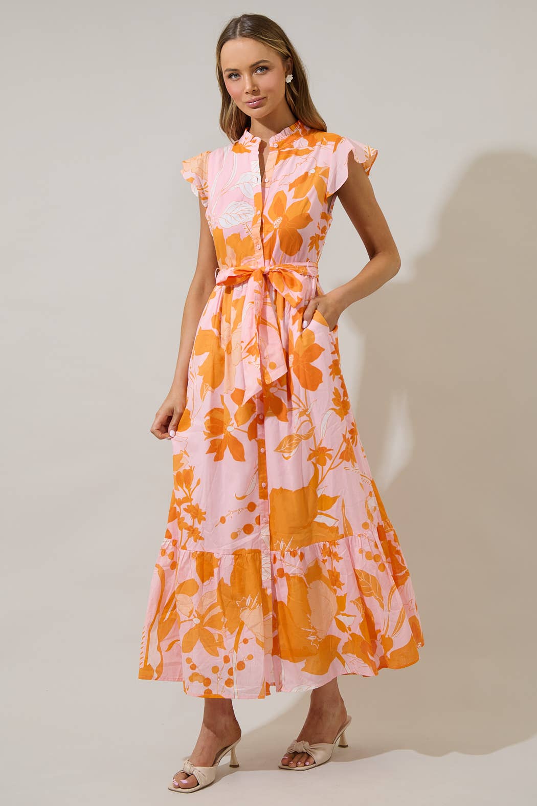 Sunset Bloom Dress