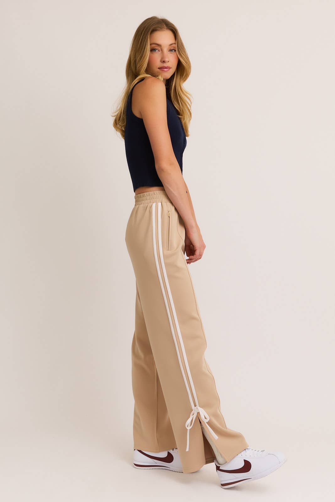 Bow Detail Track Pants