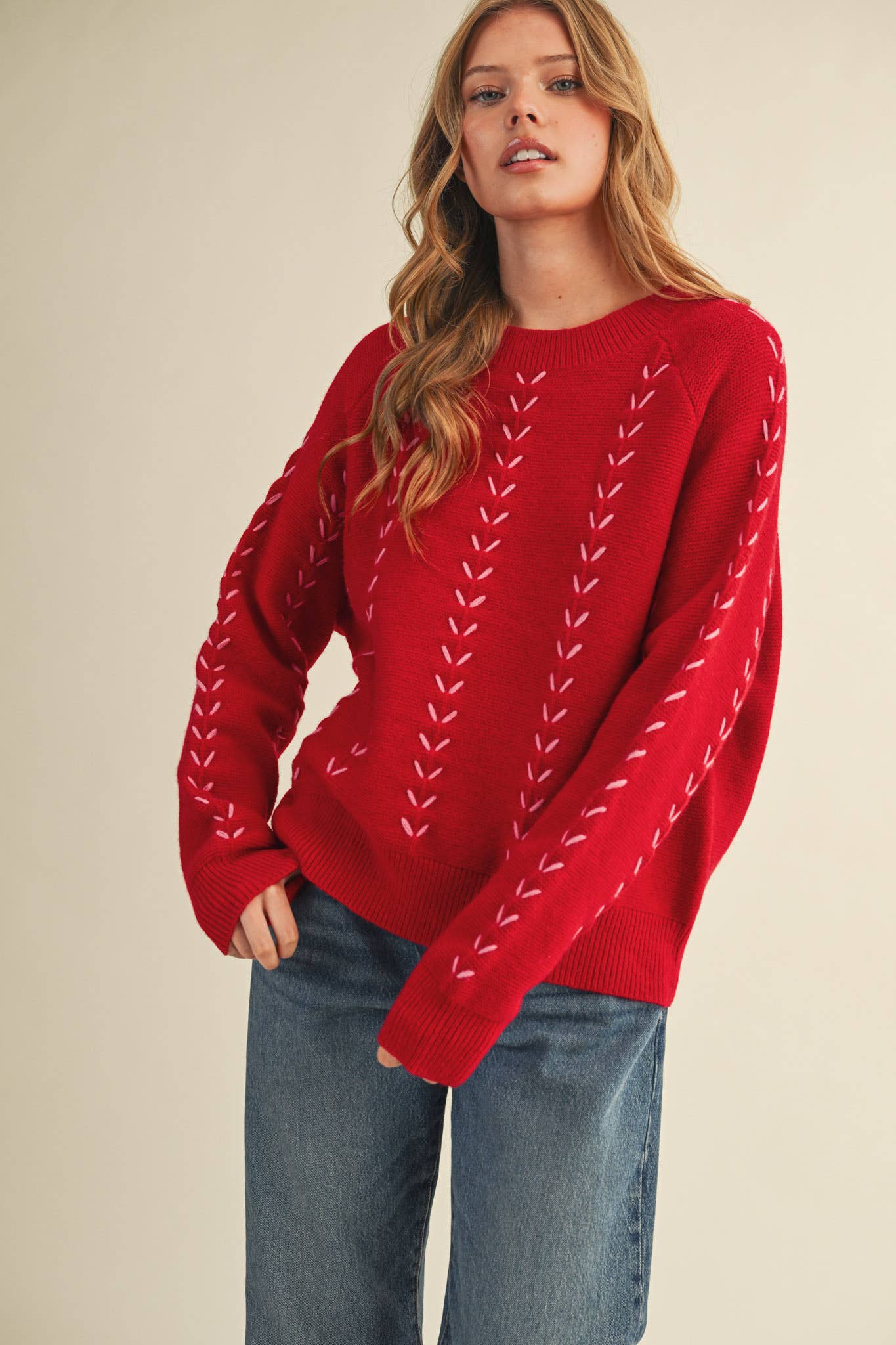 The Holly Stitch Sweater