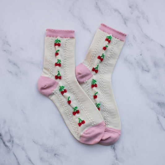 Cherry Dream Casual Socks