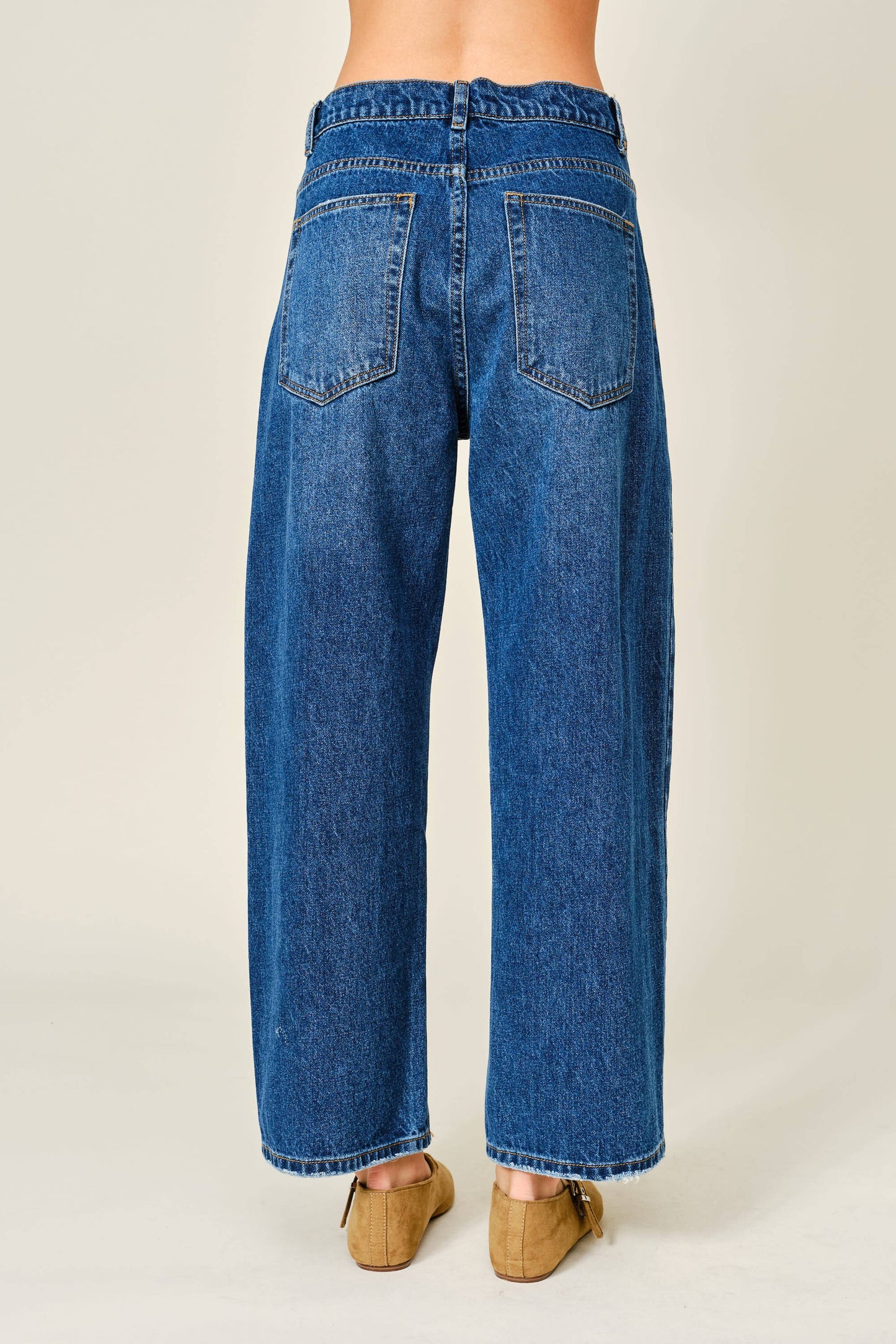 Utility Semi Barrel Jeans