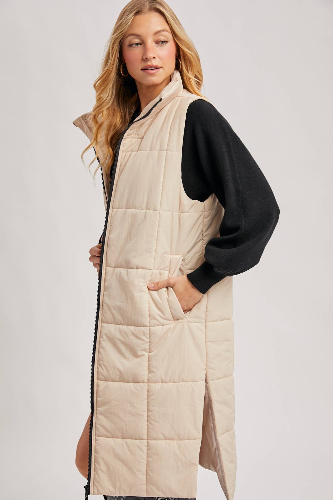 Long Puffer Vest