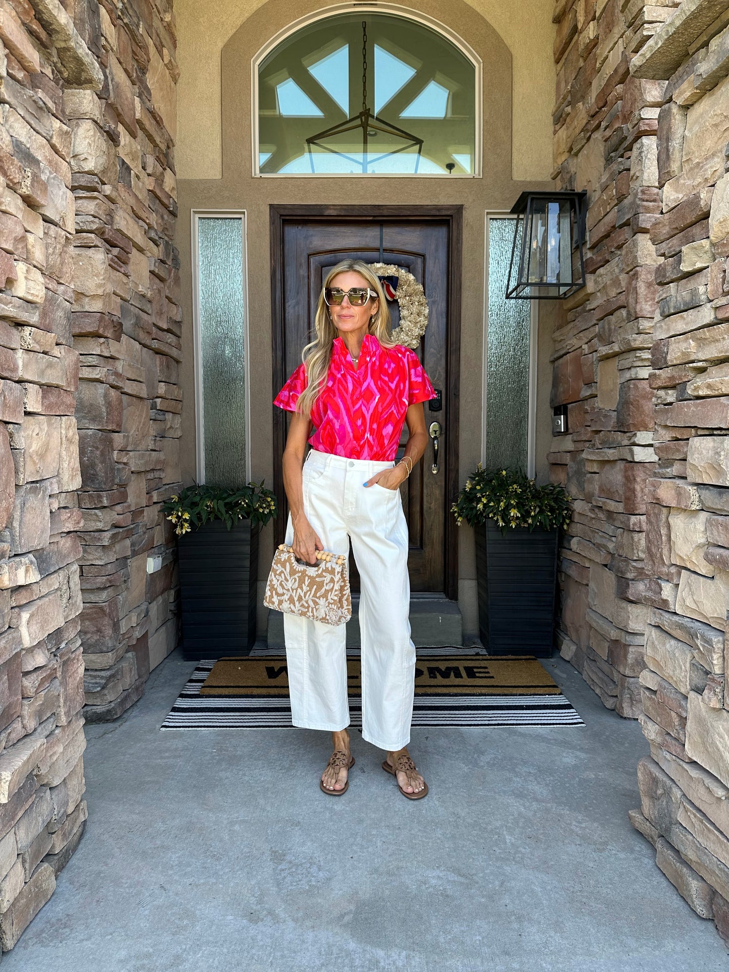 Amara Ikat Top