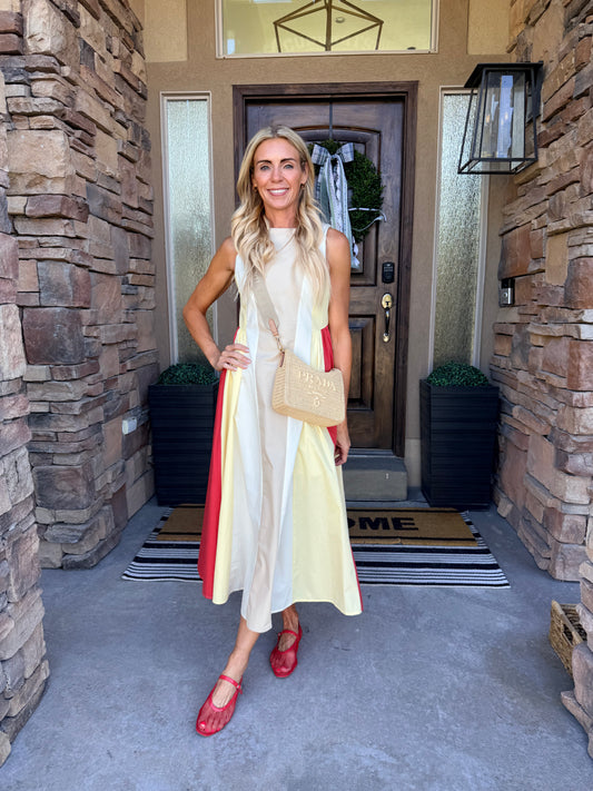 The Linnea Color-block Dress