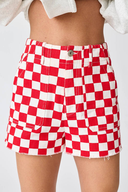 Victory Check Shorts