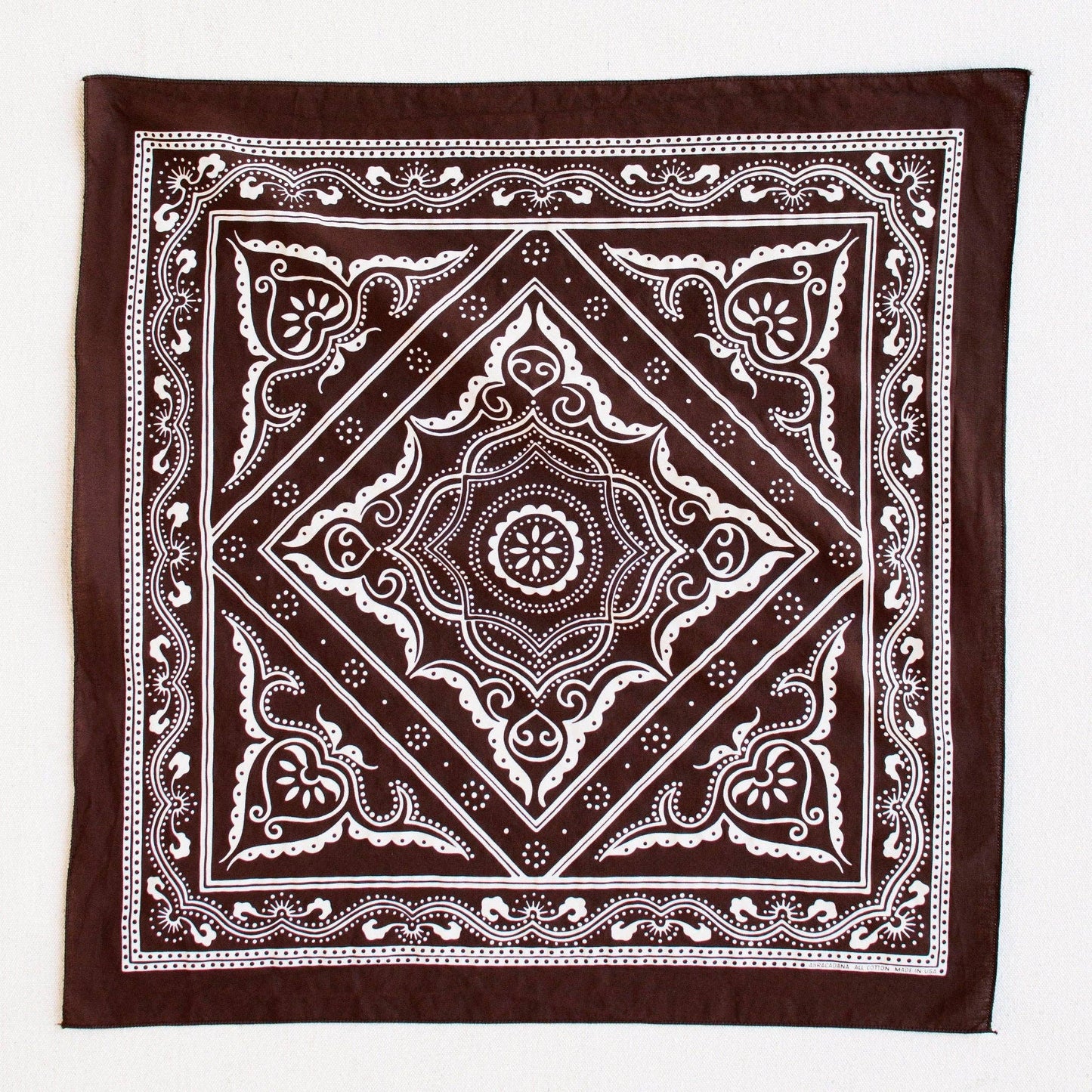 Western Bandana- Brown