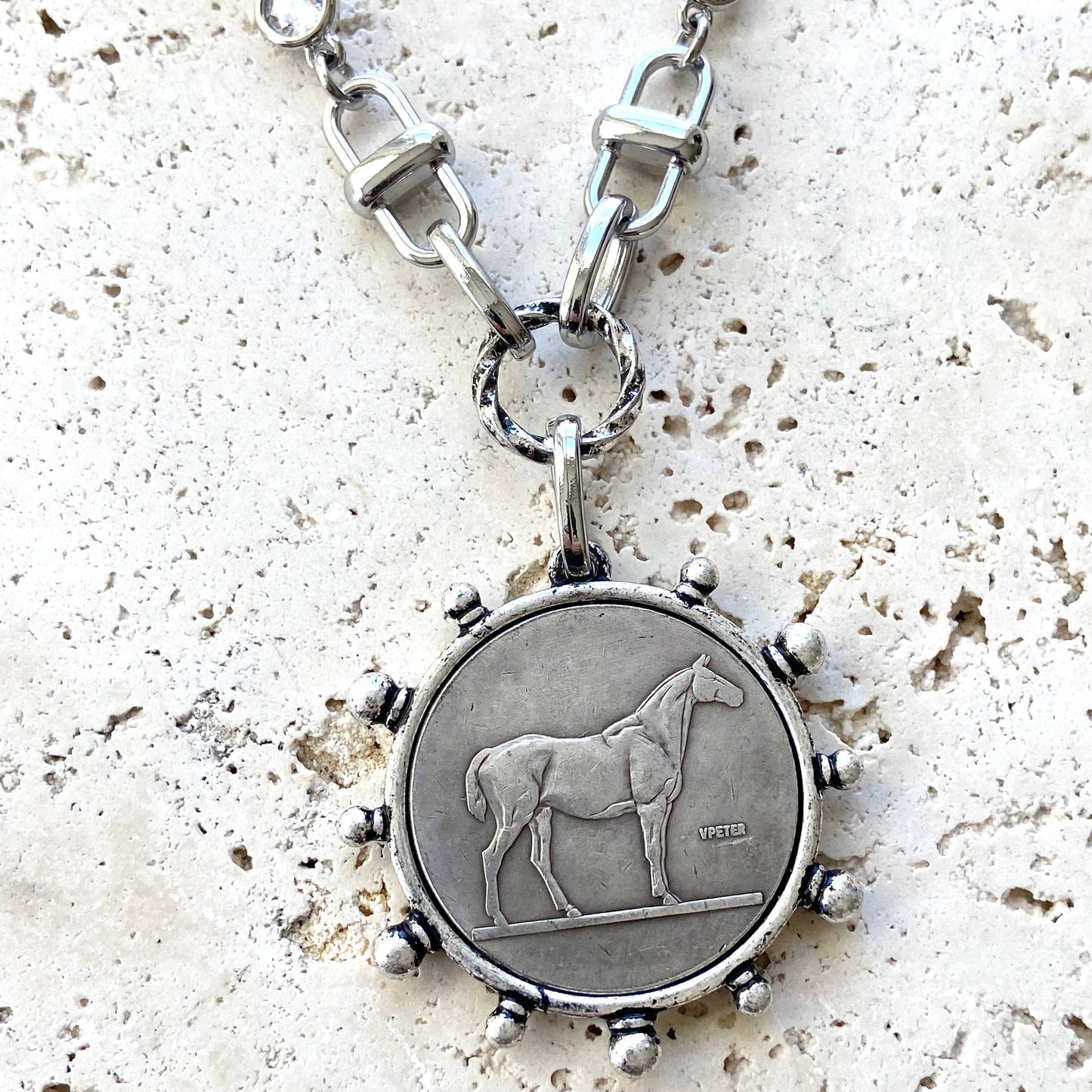 The Belmont Medallion Necklace