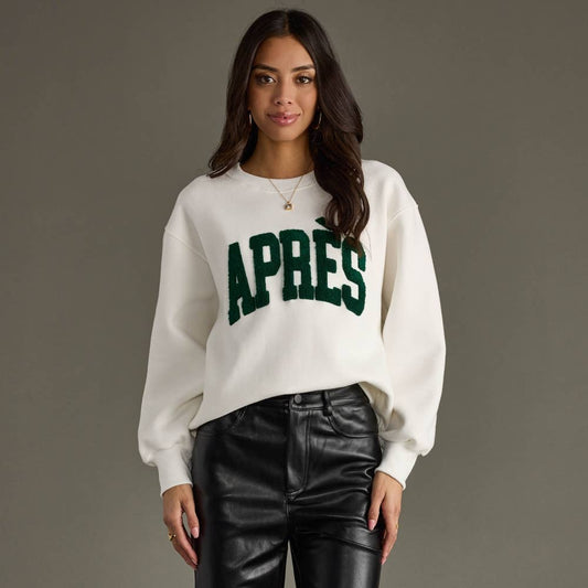 White Apres Sweatshirt