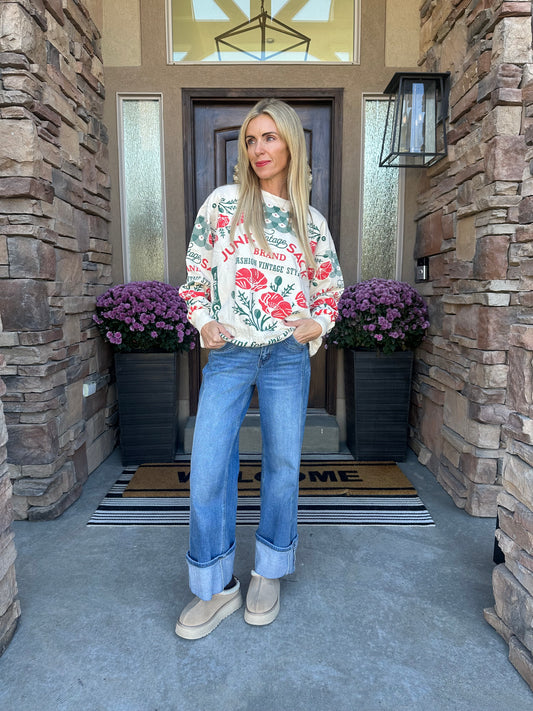 Vintage Feed Sack Pullovers