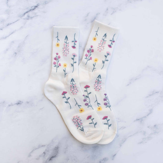 Women's Botanical Garden Casual Socks at Vogue Villa