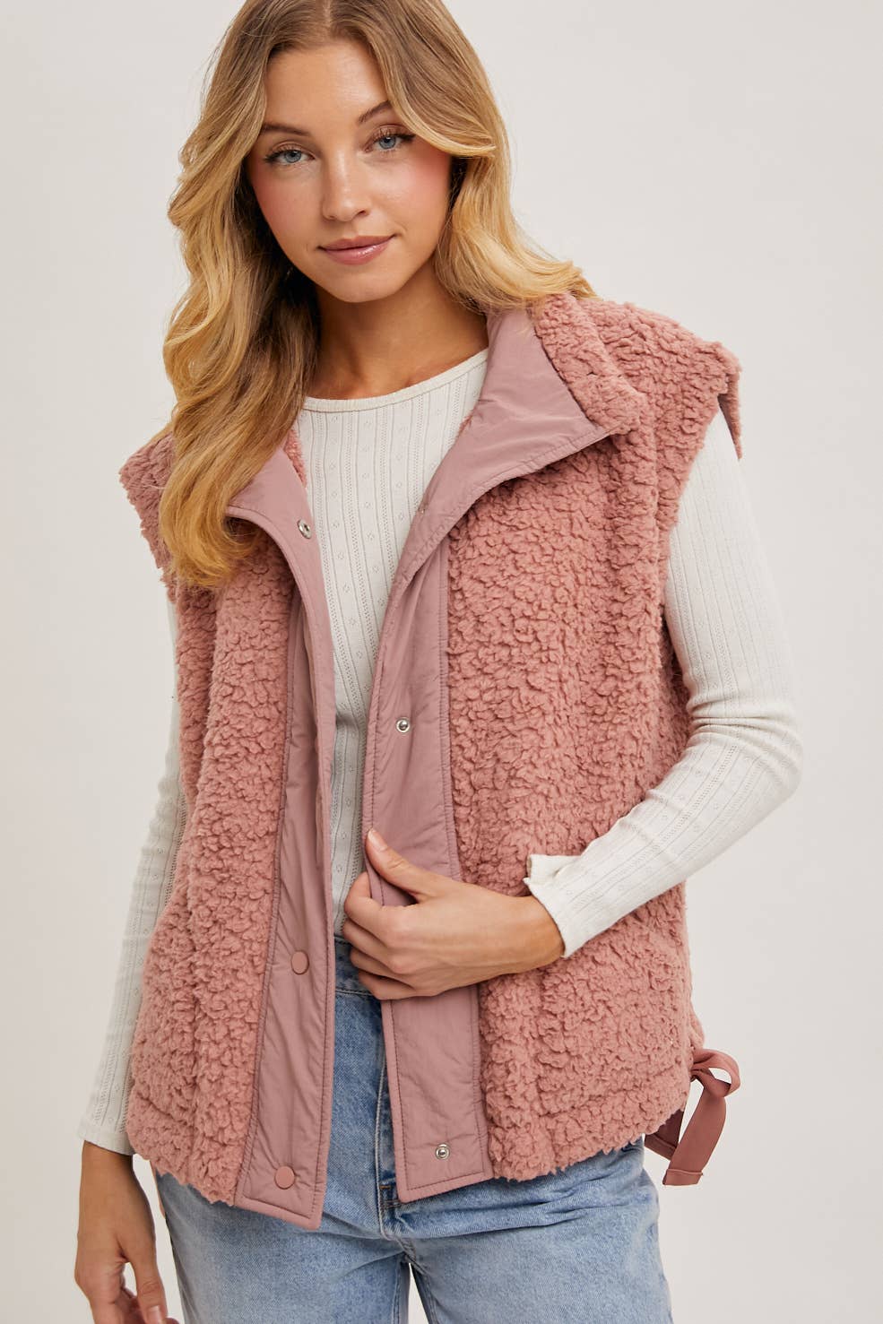 Fleece Sherpa Vest