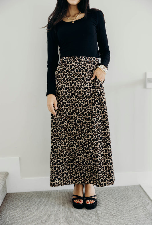 Leopard Skirt