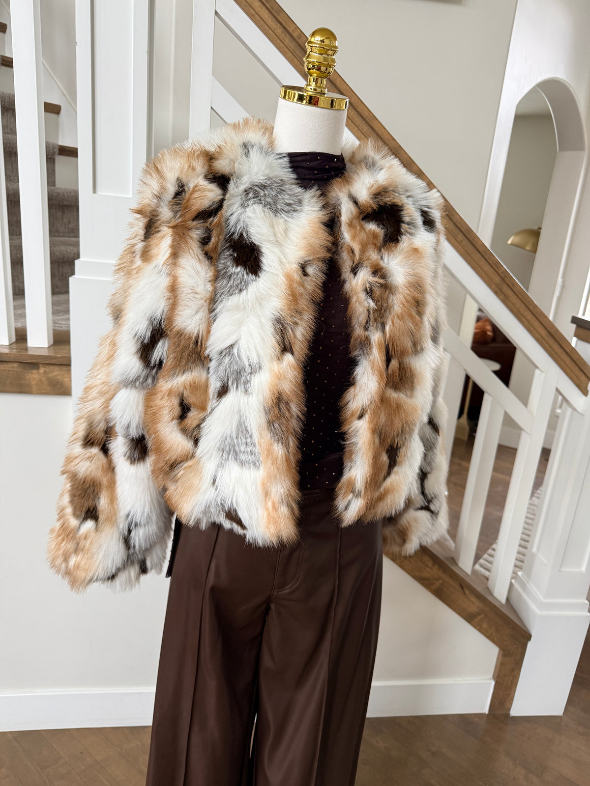 The Cheyenne Faux Fur Coat