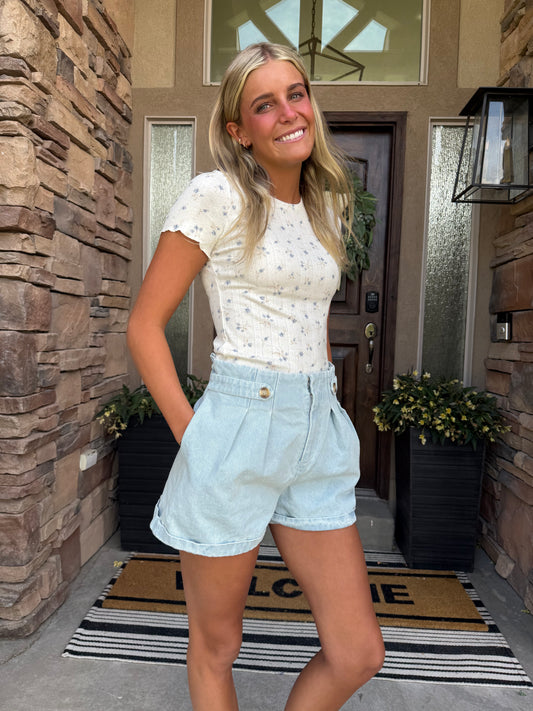 The Dainty Bloom Top
