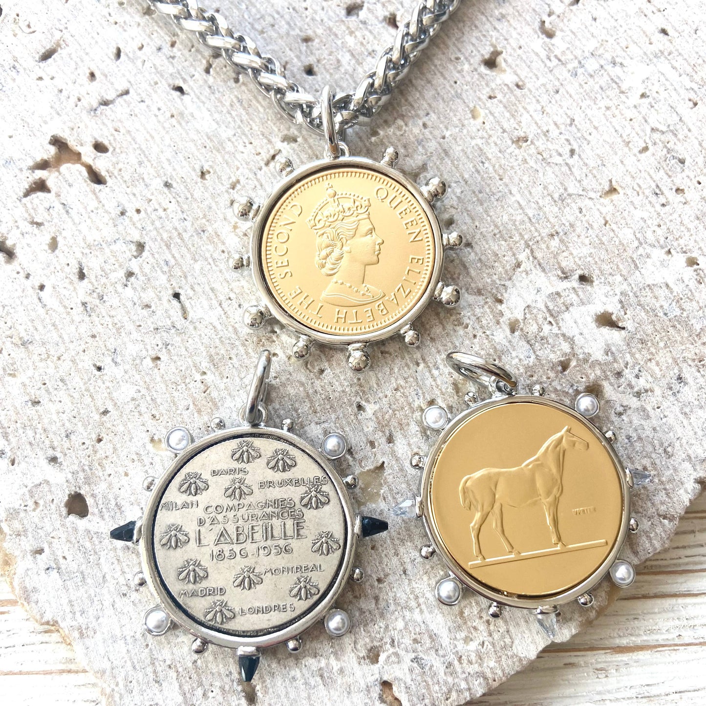 Vintage Coin Necklace
