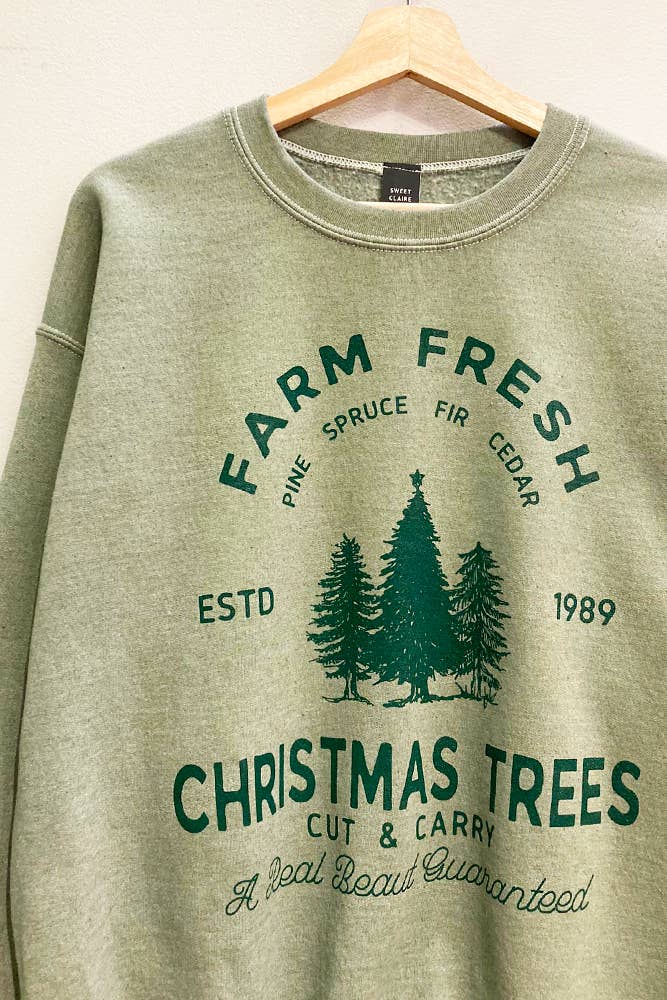 Farm Fresh Trees Sweatshirt