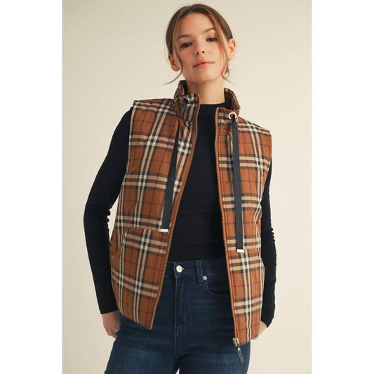 The Bridlewood Plaid Vest