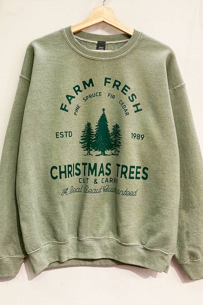 Farm Fresh Trees Sweatshirt