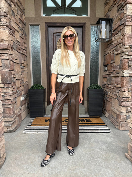 Pleather Pants