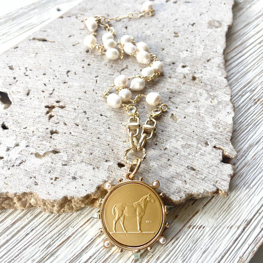The Equestrian Empress Necklace
